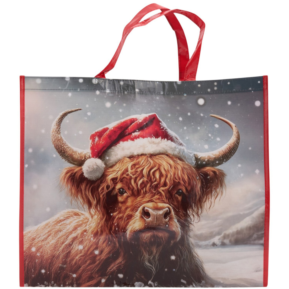 Large Highland Cow Shopper Bag Image 3