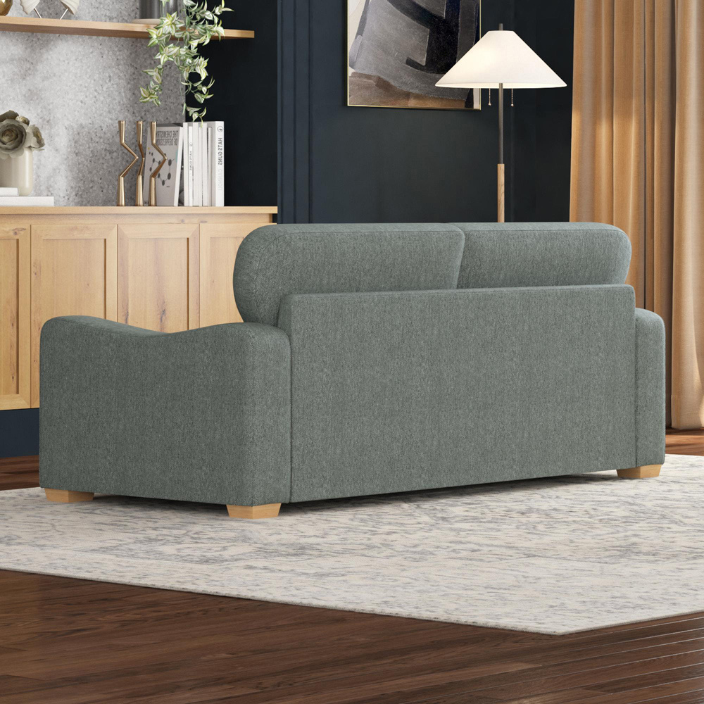 Theadford 3 Seater Venice Granite Fixed Back Sofa Image 5