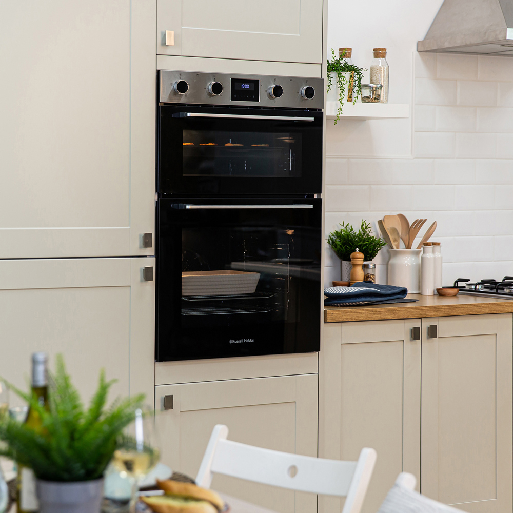 Russell Hobbs RH89DEO2002SS/02 Stainless Steel 110L Built-In 89cm High Double Oven Image 7