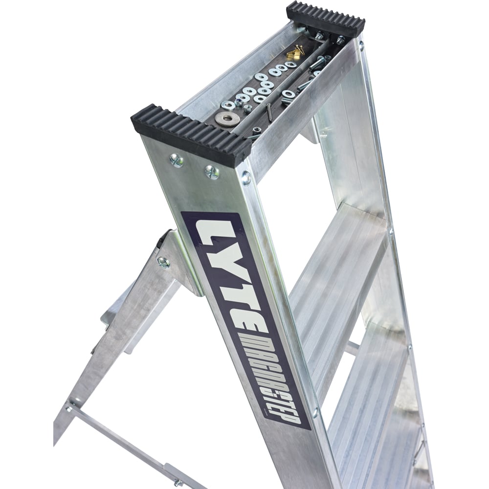 Lyte Ladders and Towers MagnaStep 6 Tread Aluminium Swingback Step Ladder Image 5