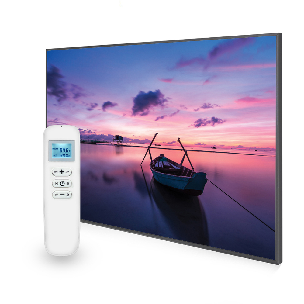 Mirrorstone Nexus Maldives Twilight Image Wi-Fi Infrared Heating Panel 1200W 995 x 1195mm Image 3