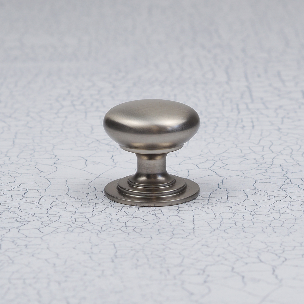 Handle & Home Brushed Nickel Knob 42mm Image 2