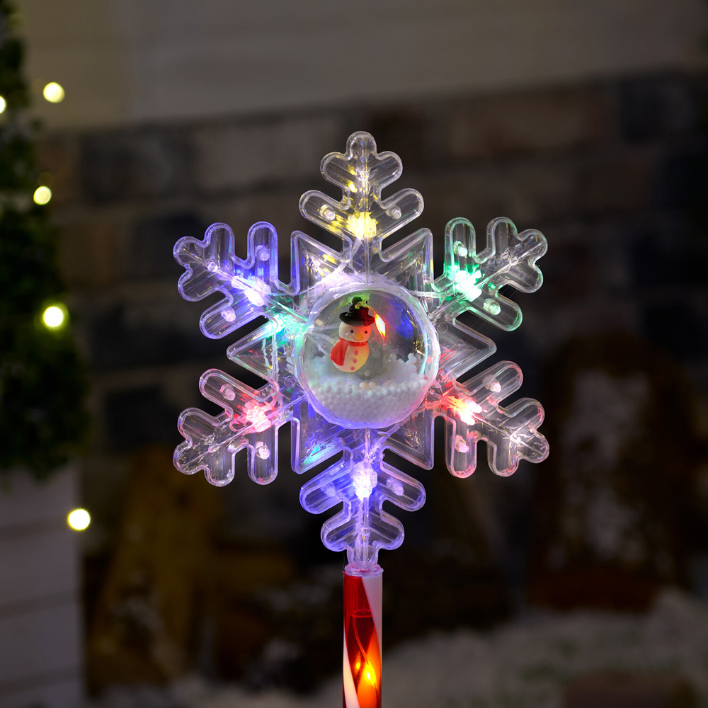 Set of 3 Multicolour Stake Lights Image 4