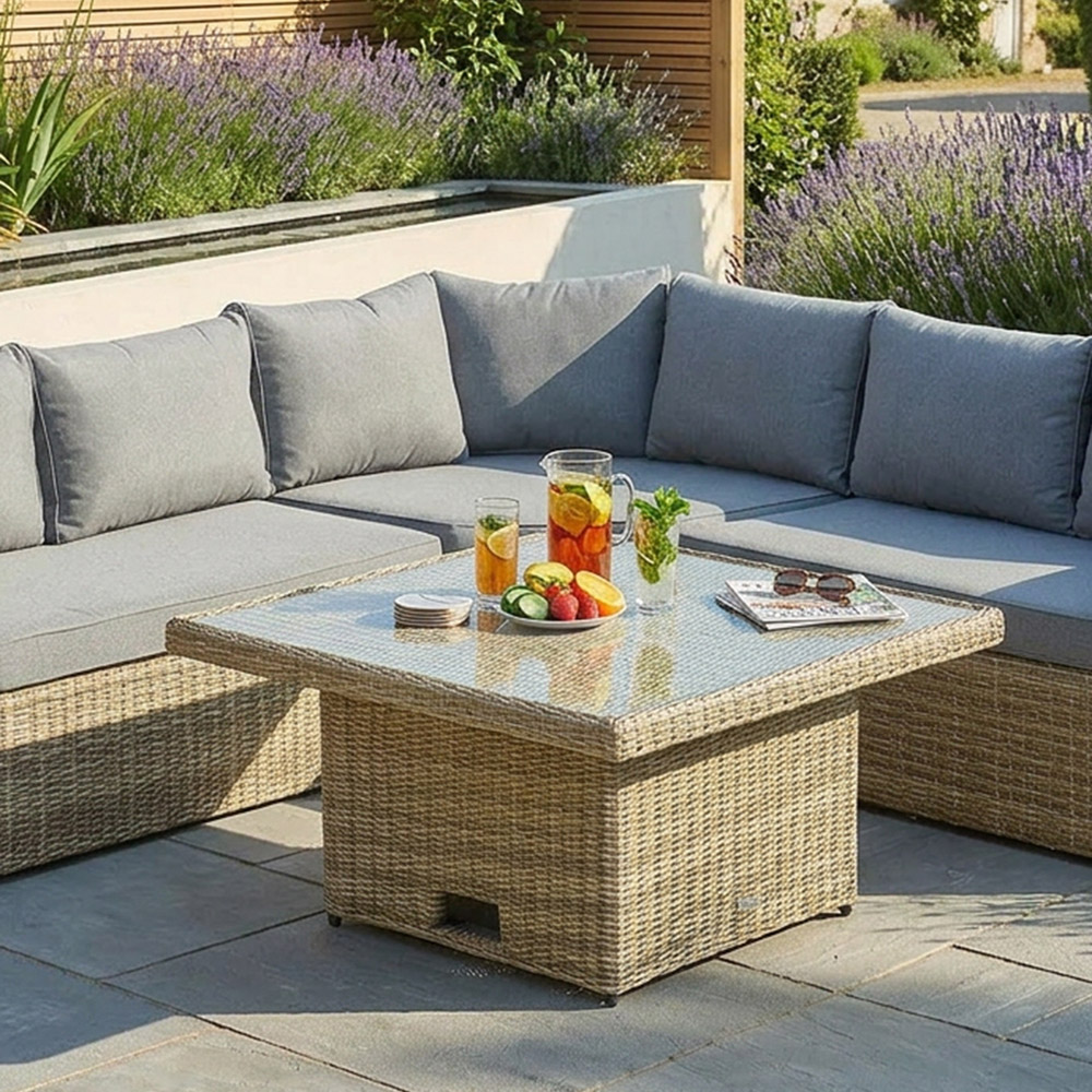 Royalcraft Wentworth 5 Seater Rattan Corner Lounge Set Image 2