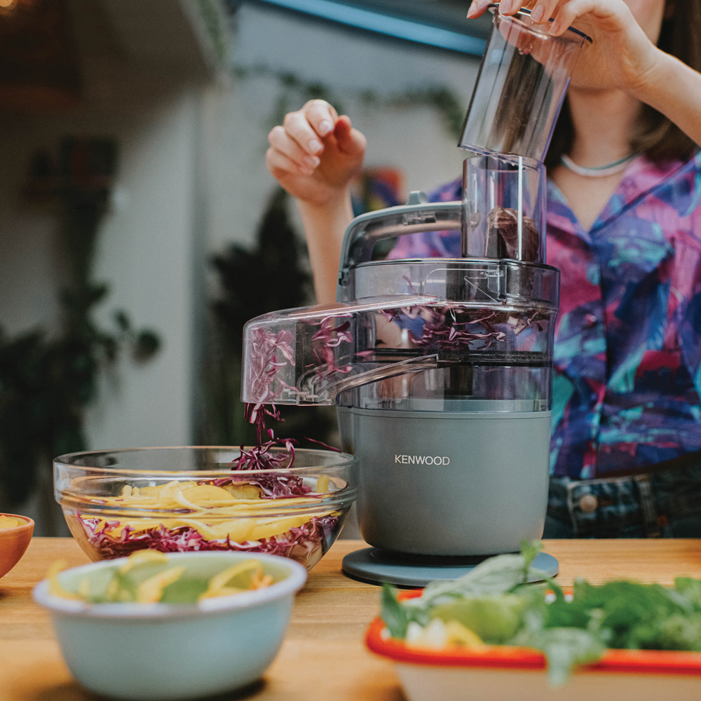 Kenwood MultiPro Go KW2130 Grey 1.3L Food Processor Image 7