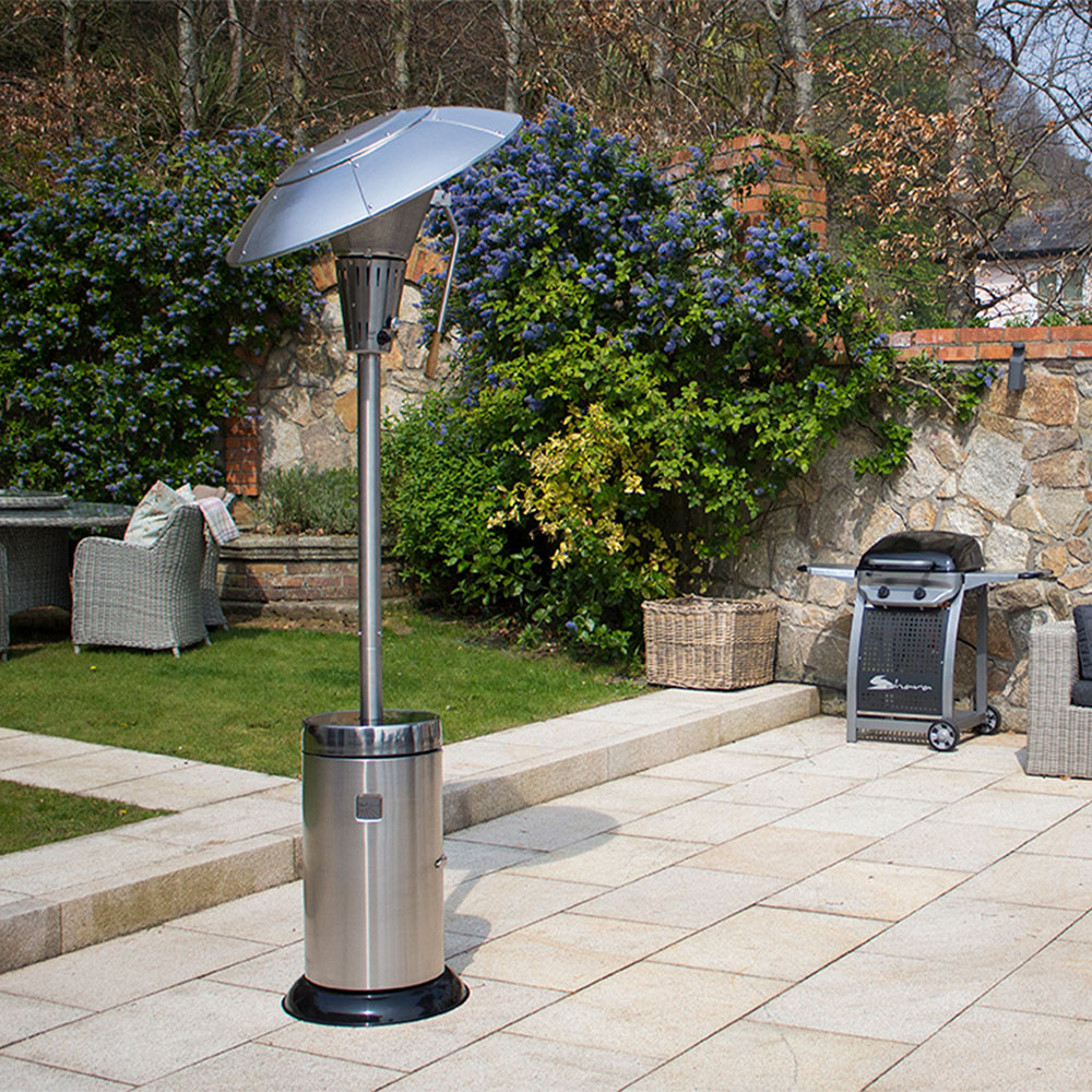 Sahara X13 Stainless Steel Heat Focus Gas Patio Heater Image 2