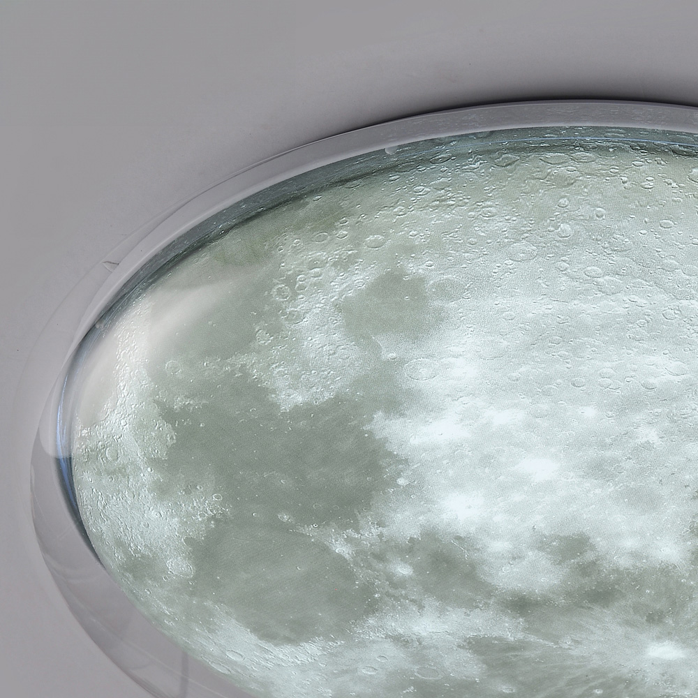 ENER-J Double Layer Moon Ceiling and Wall Light Image 5