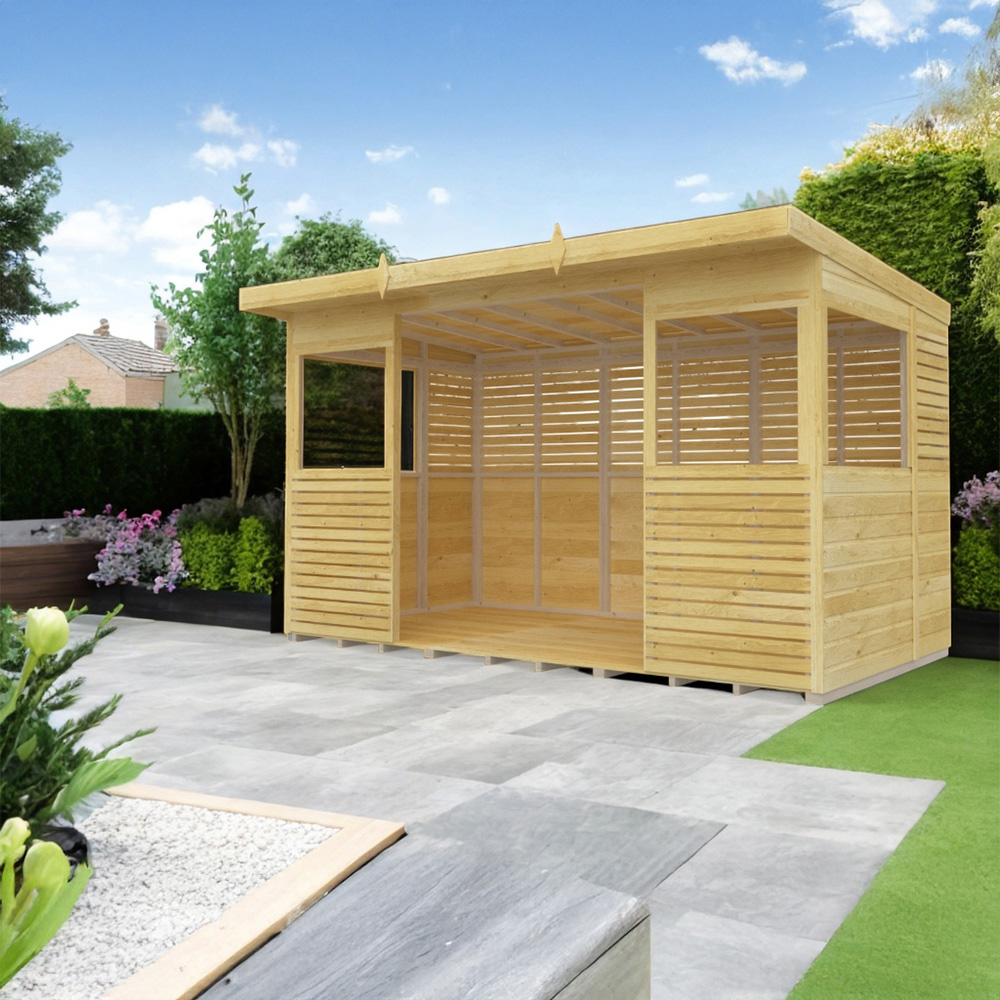 DIY Sheds 12 x 6ft Pressure Treated Tongue and Groove Timber Outdoor Kitchen Shelter Image 5