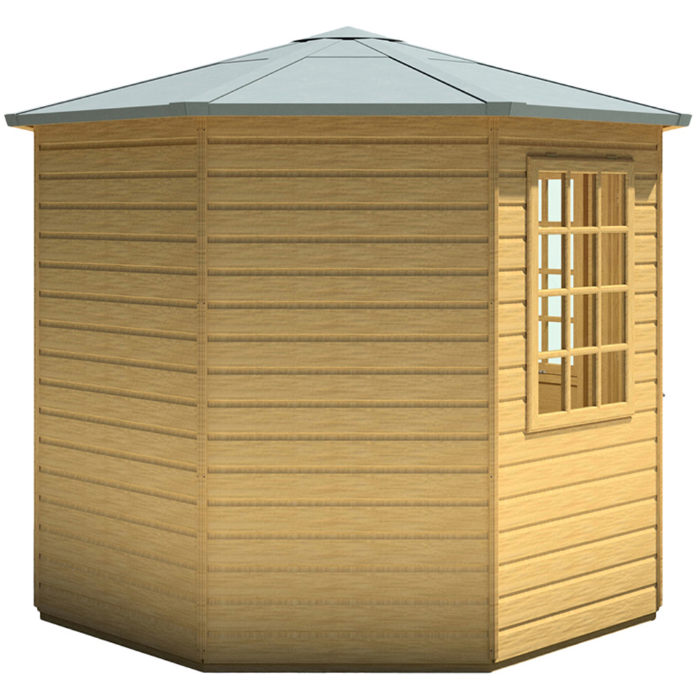 Shire Arreton 8 x 8ft Shiplap Apex Summerhouse Image 4