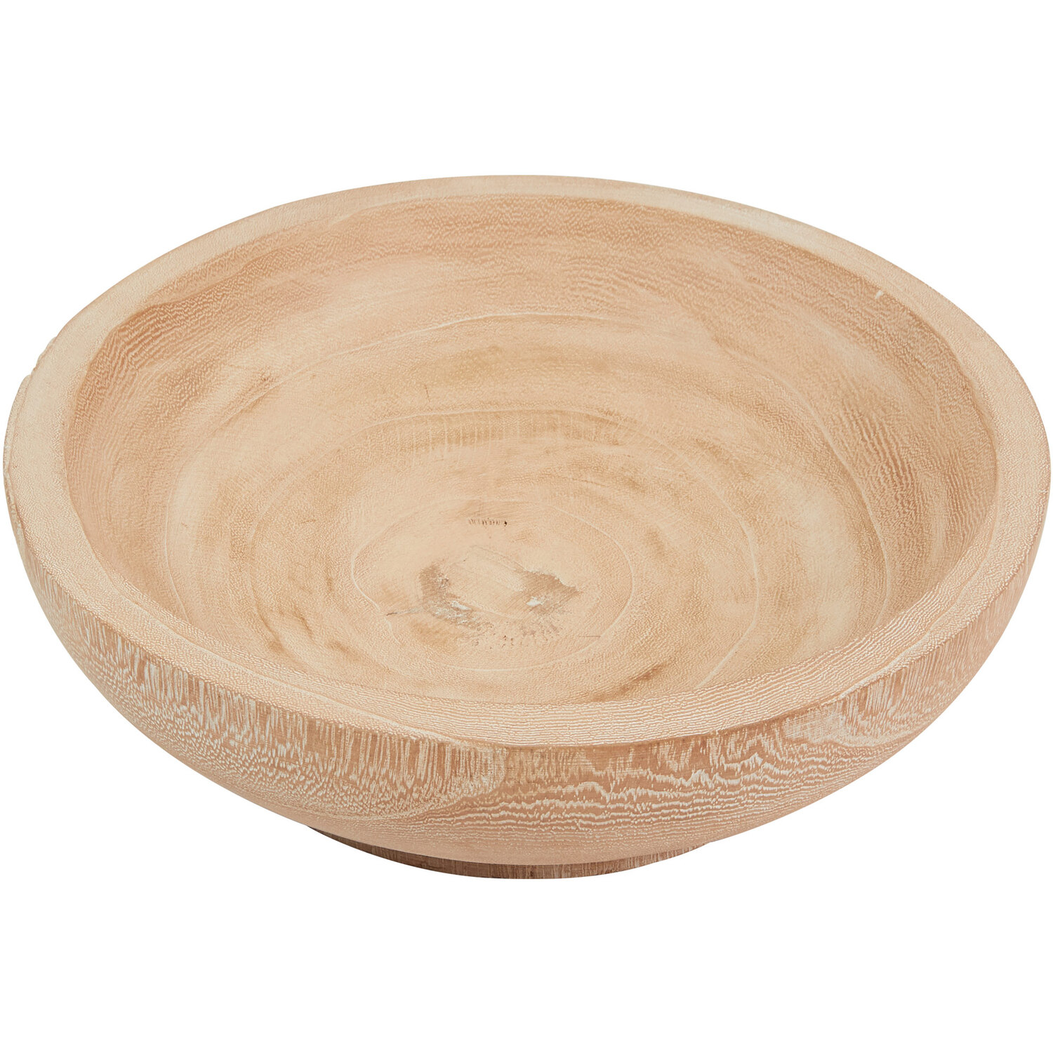 Wooden Bowl 29cm - Natural Image 2