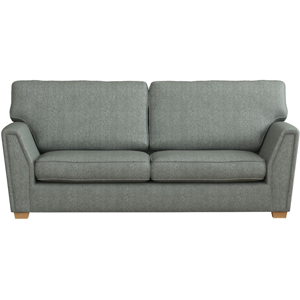 Wendleberry 3 Seater Granite Venice Fixed Back Sofa Image 2
