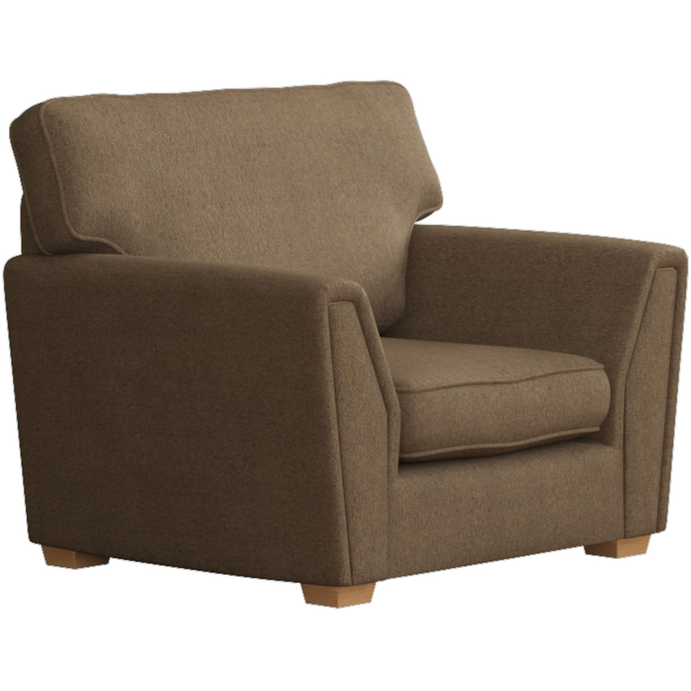 Wendleberry Venice Nutmeg Fixed Back Armchair Image 3