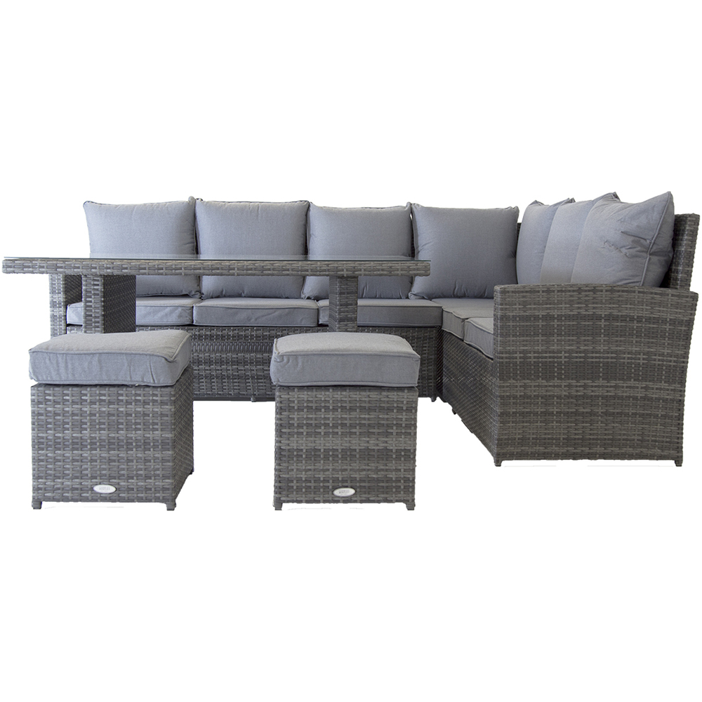 Charles Bentley 6 Seater Multifunctional Casual Lounge Set Image 4
