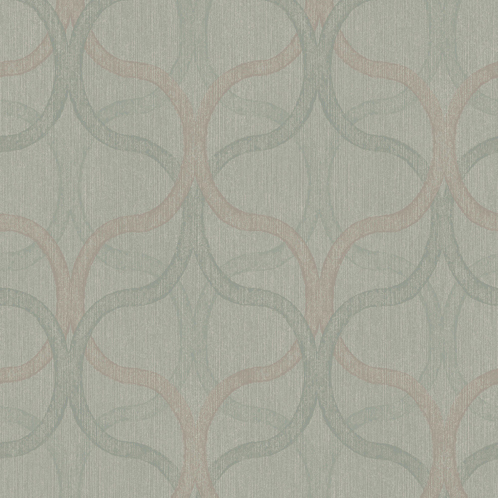 Boutique Refine Geo Sage Wallpaper Image 1