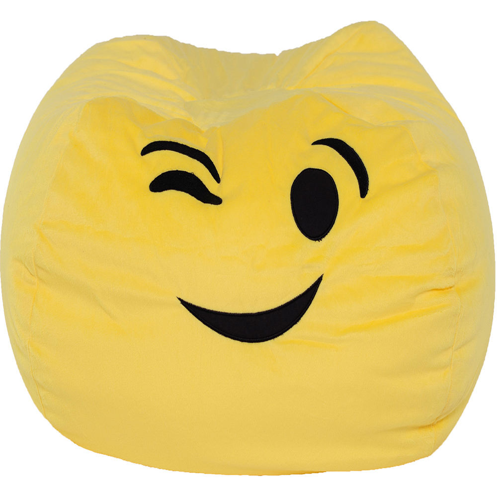 Kaikoo Gomoji Wink Bean Bag Image 2