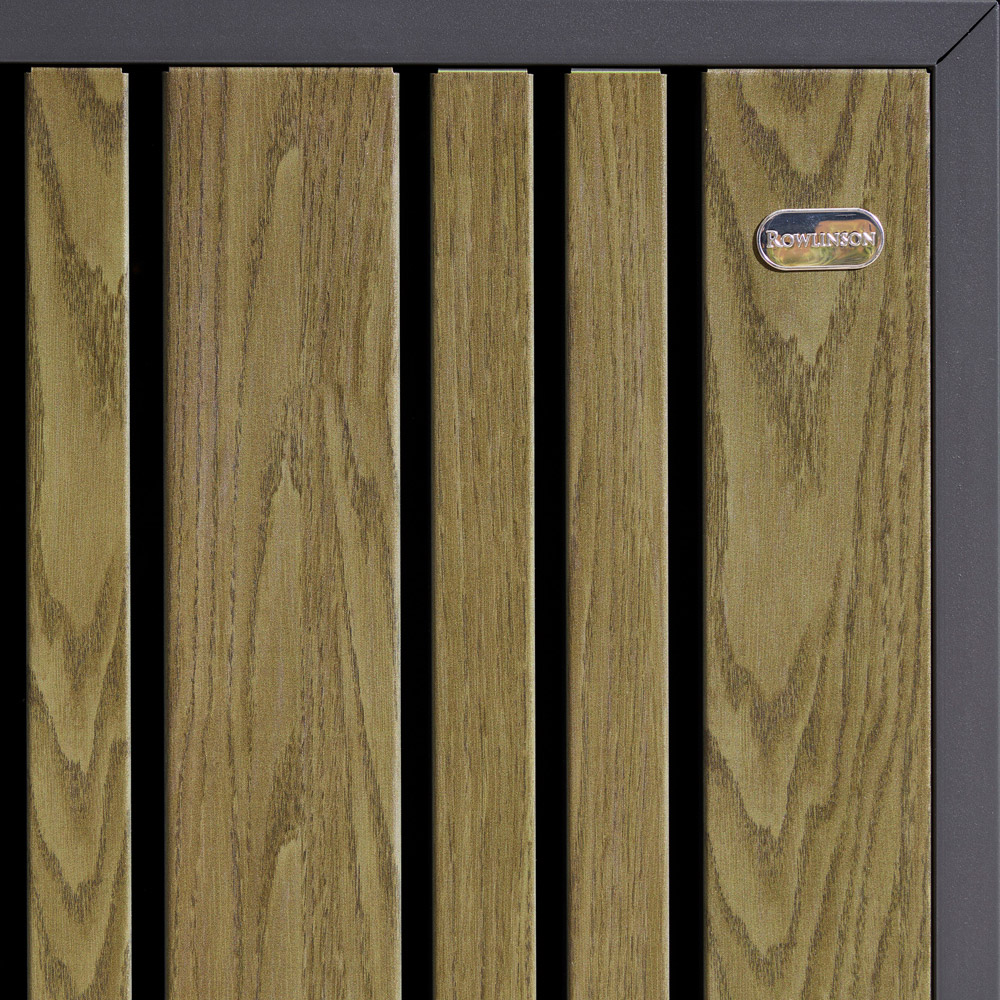 Rowlinson Wimbledon Oak 3 Wheelie Bin Store Image 7