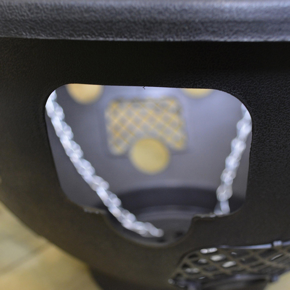 Samuel Alexander Easy Bloom Black Plastic Hanging Basket 14 inch 4 Pack Image 4