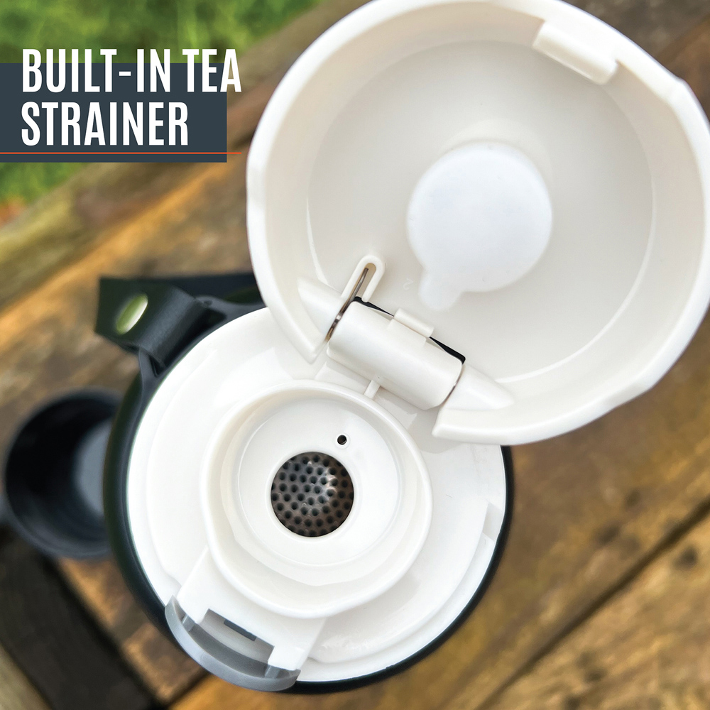 Milestone Camping Double Walled Stainless Steel Flask 1.2L Image 5