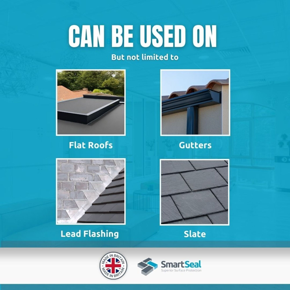 Smartseal Black Liquid Roof Repair 1L Image 7
