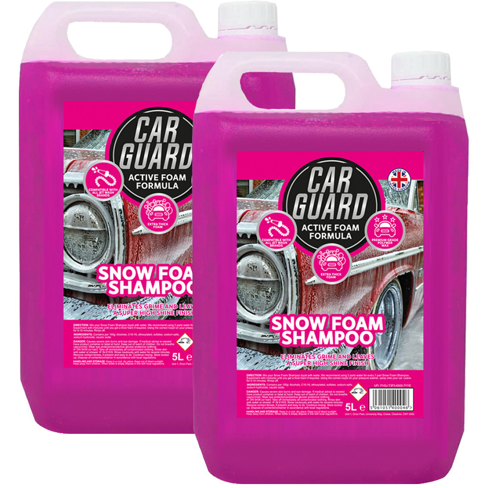 Car Guard Snow Foam 5L 2 Pack Image 1