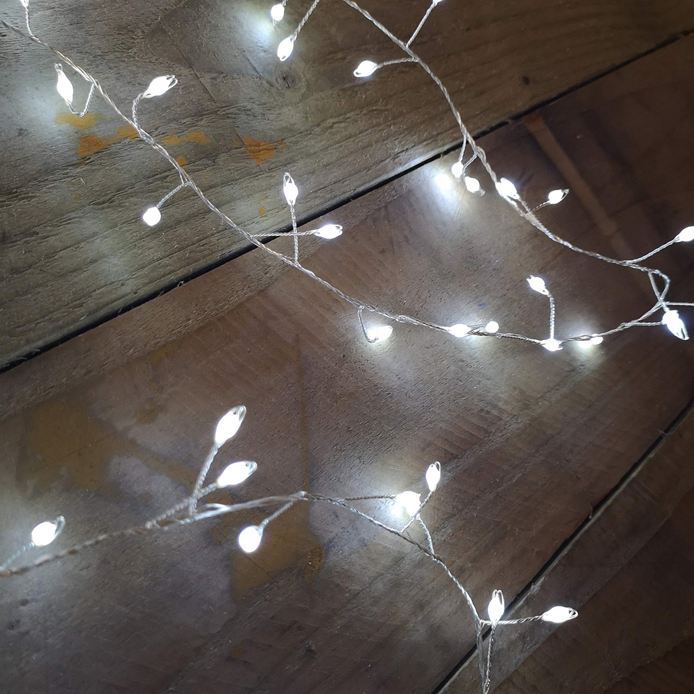 Premier 1000 Cool White LED Christmas String Light 20m Image 8