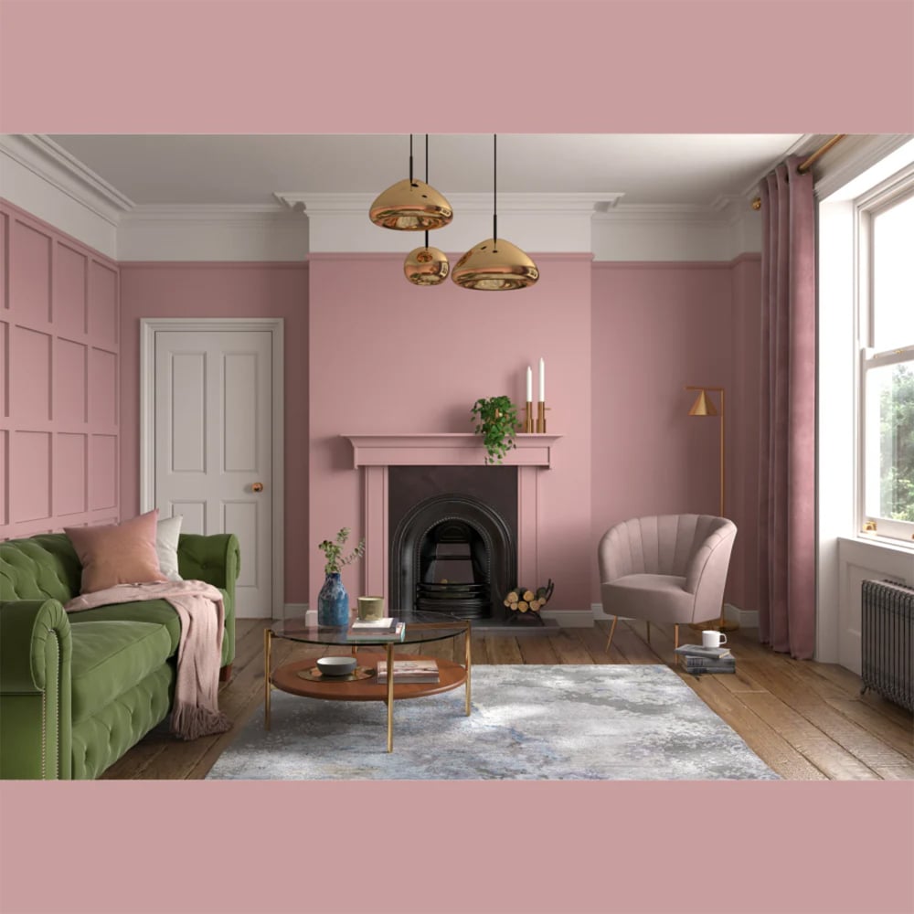 Dulux Heritage Walls and Ceilings DH Blossom Velvet Matt Emulsion Paint 5L Image 4
