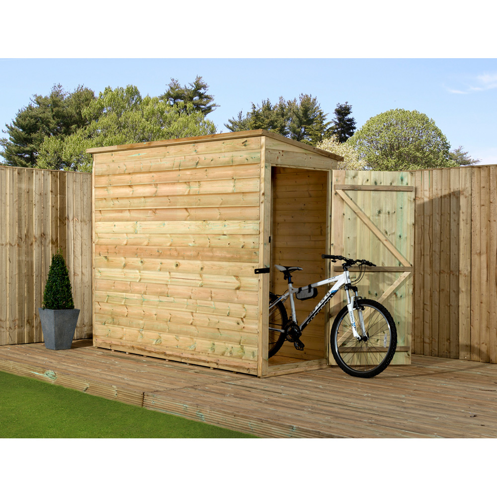 Empire Sheds 2200 6 x 3ft Tongue and Groove Pent Garden Shed Image 2