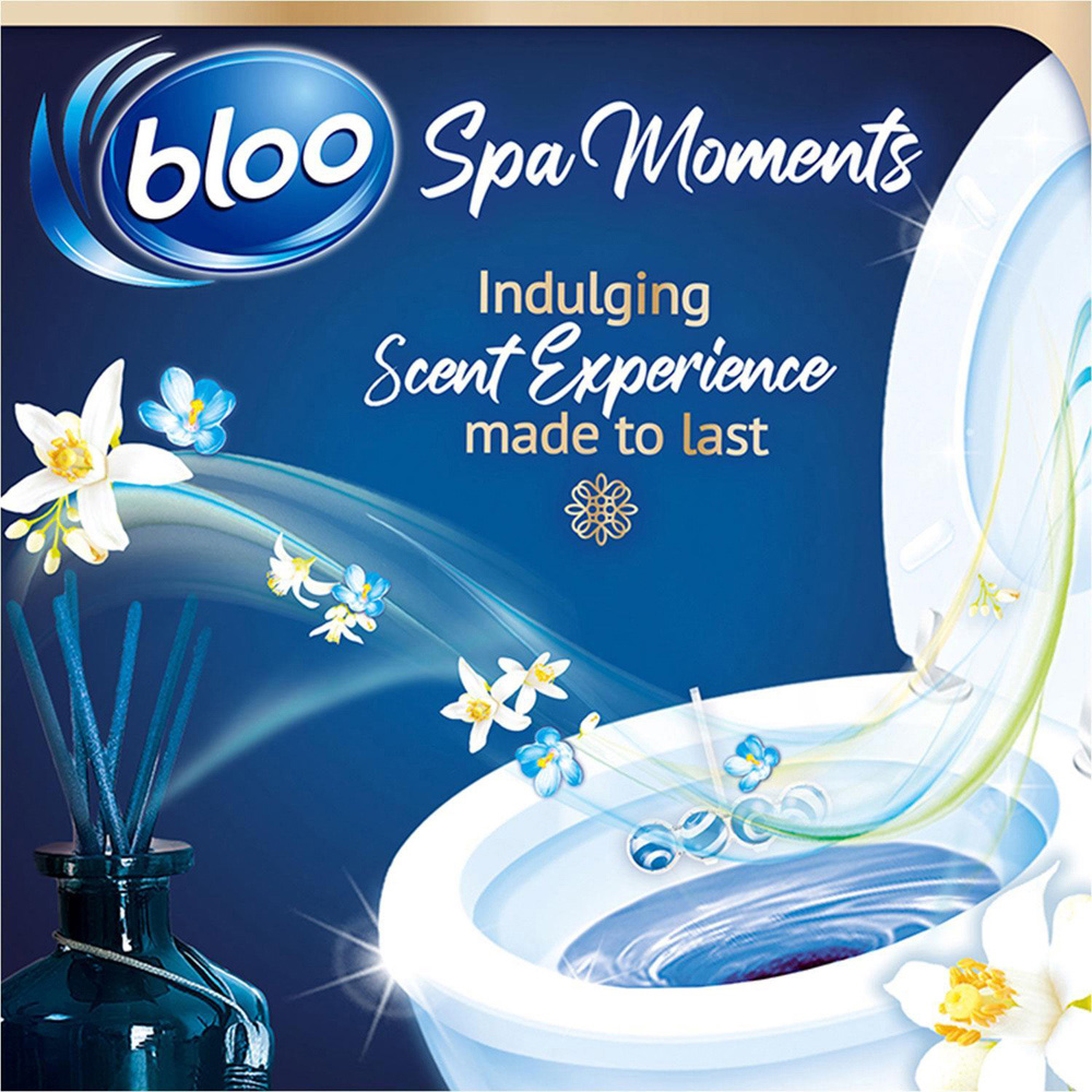 Bloo Spa Moments Vitality Essential Oil Toilet Rim Block 50g 12 Pack Image 4