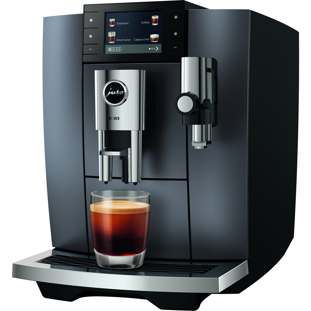 Jura E10 15718 Onyx Grey Smart Bean-to-Cup Coffee Machine Image 3