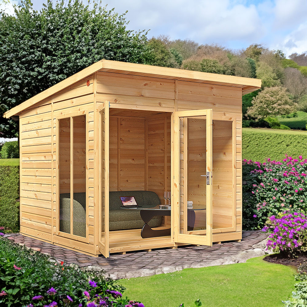Shire Lela 8 x 8ft Double Door Summerhouse Image 5