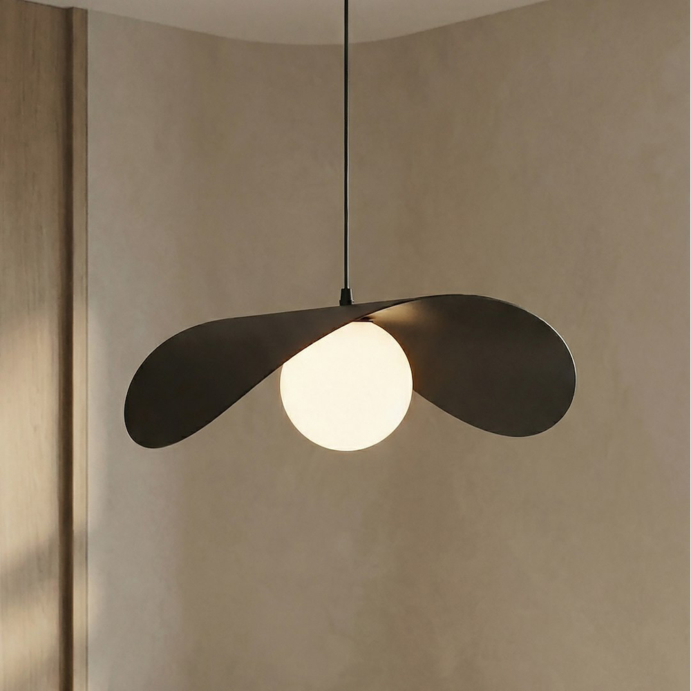 Emibig Ritual Black G9 Large Ceiling Pendant Light Image 4
