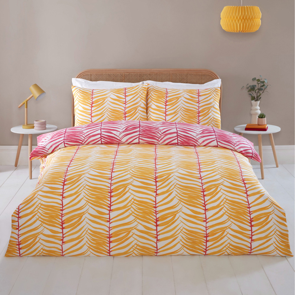 Rapport Home Single Tropical Trails Polyester Reversible Duvet Cover Set Image 1