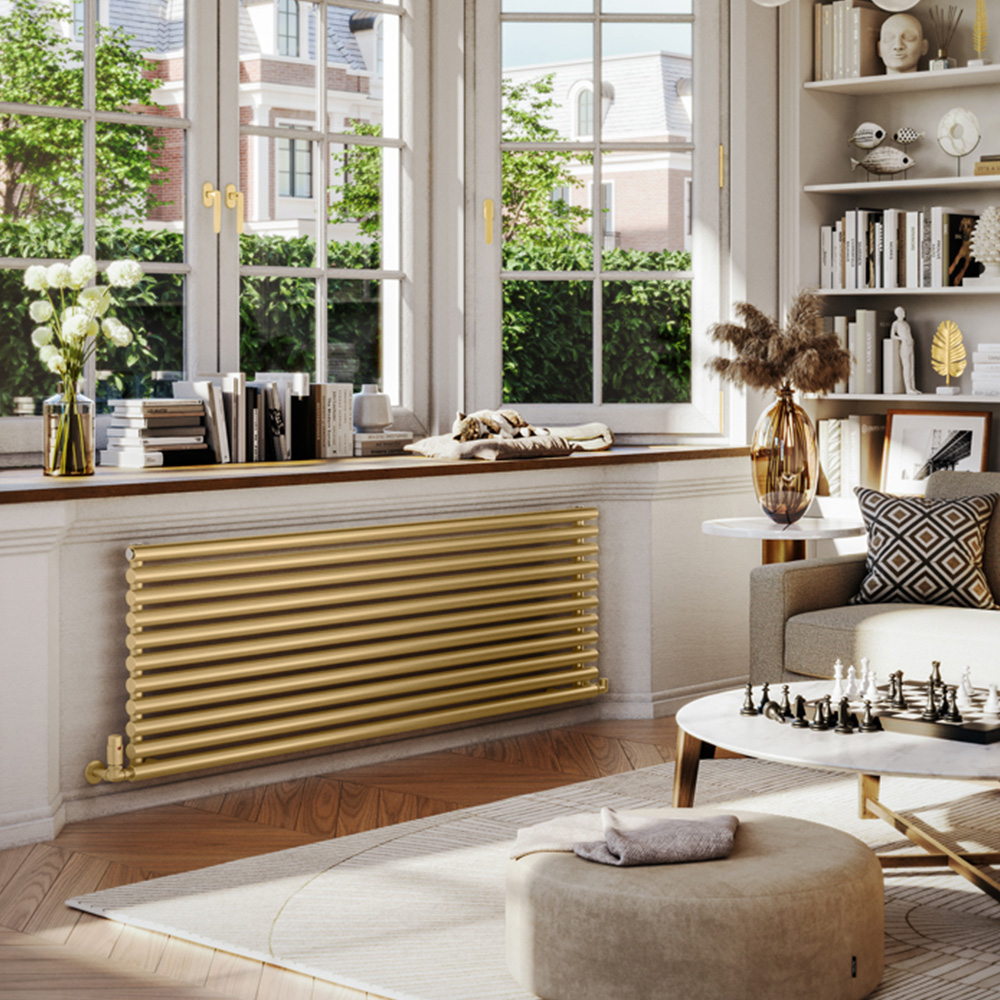 Terma Rolo Room 4297 BTU Brass Radiator 1800 x 590mm Image 7