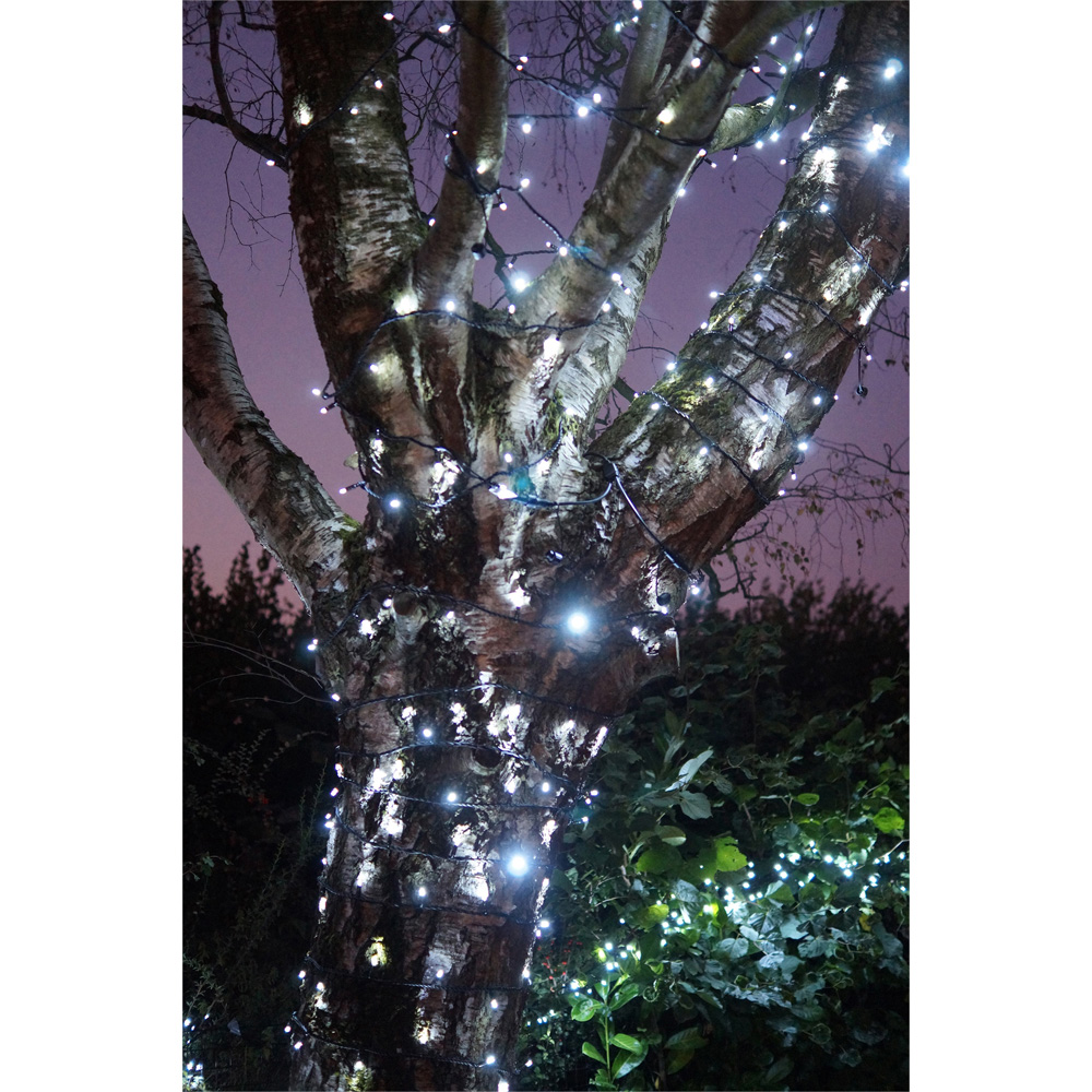 Eagle Connect Cool White LED Black String Light 100m Image 3