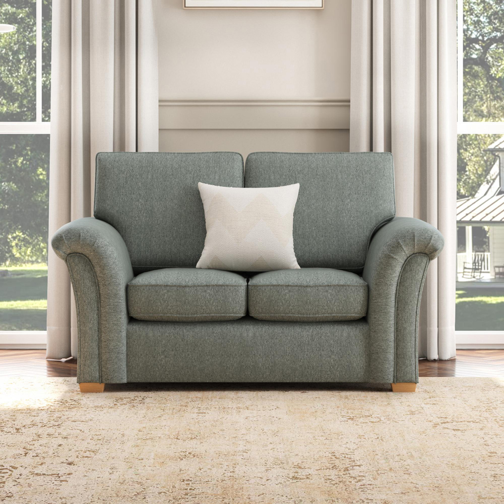 Castleacre 2 Seater Venice Granite Fixed Back Sofa Image 5