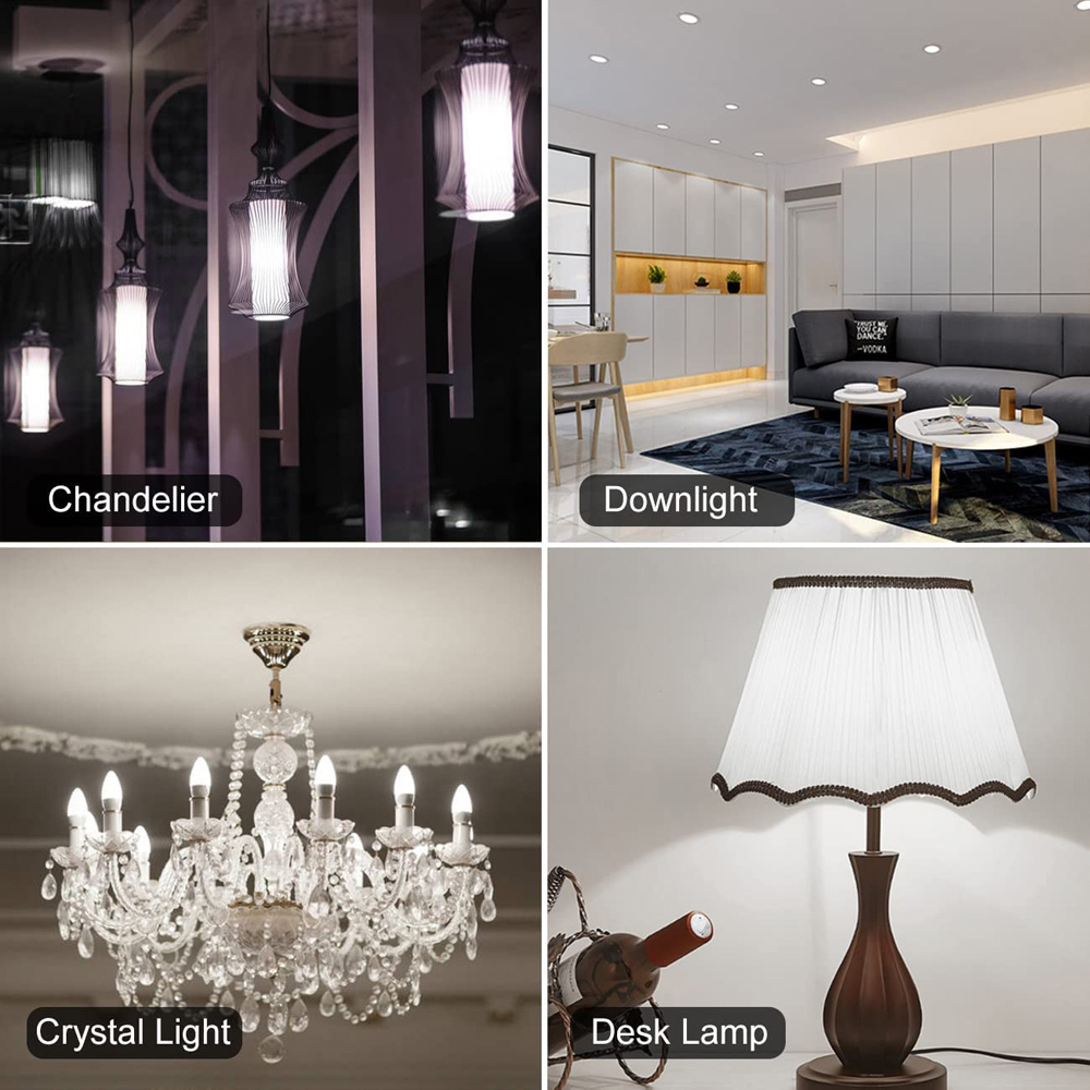 ExtraStar E14 Warm White 6W LED Daylight Candle Bulb Image 3