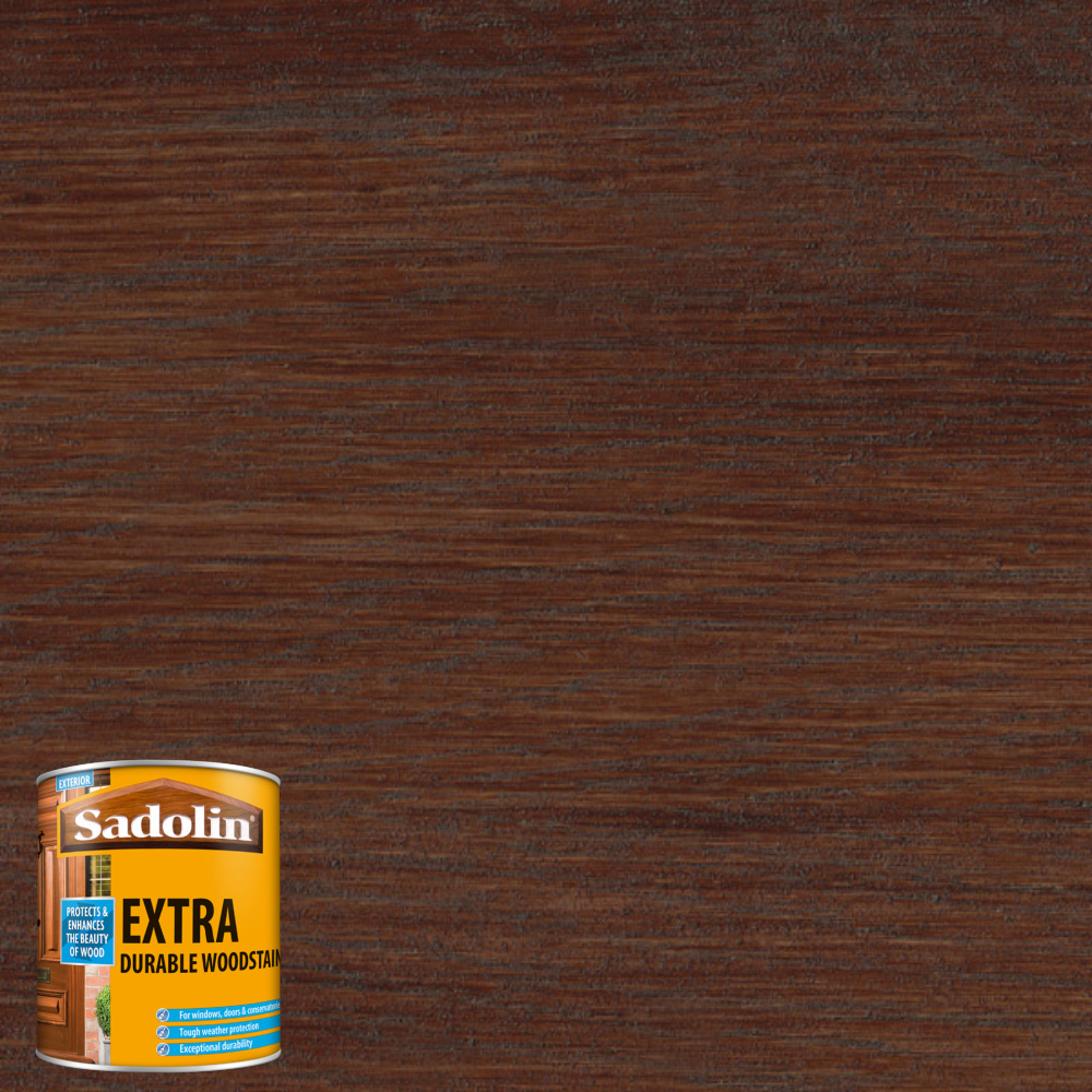 Sadolin Extra Rosewood Exterior Woodstain 500ml Image 4