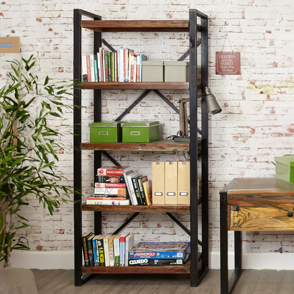 Baumhaus Urban Chic 5 Shelf Bookcase Image 5