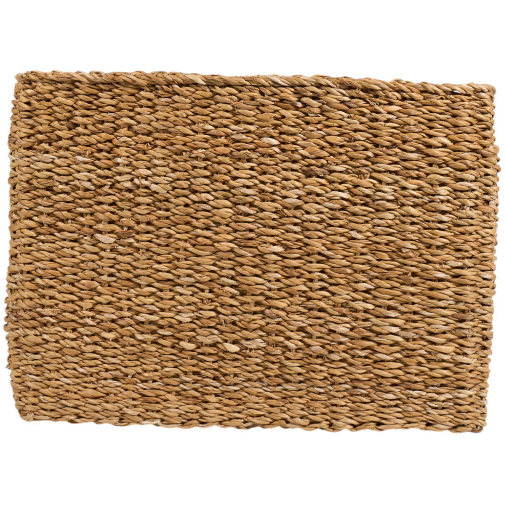 Set of 3 Rectangular Storage BasketsBrown Image 3