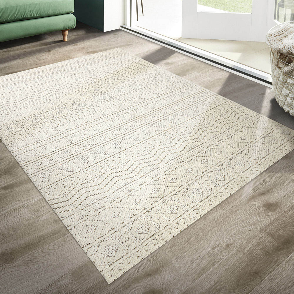 Origins Atlas Graphic Cream Rug 200 x 290cm Image 6
