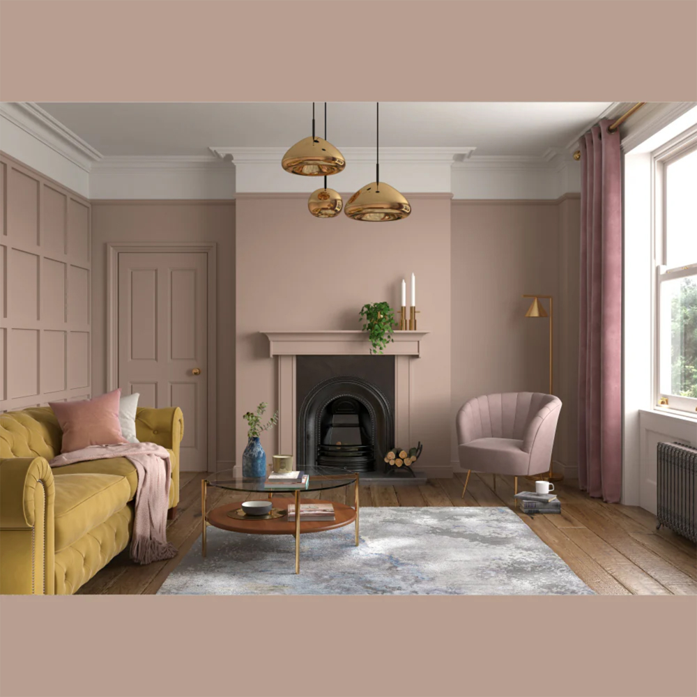 Dulux Heritage Walls and Ceilings Mid Umber Velvet Matt Emulsion Paint 2.5L Image 4