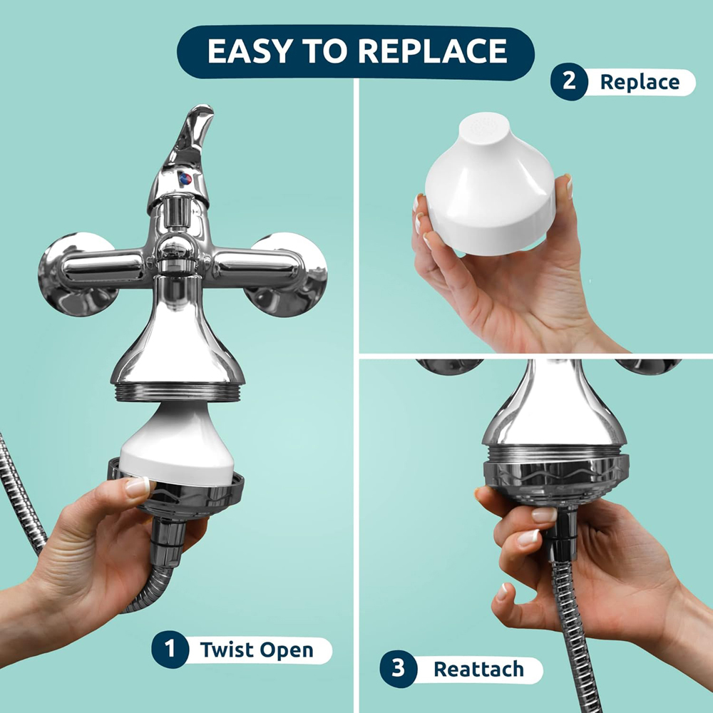 Tappwater ShowerPro T1S1R Shower Water Filter Refill Image 5