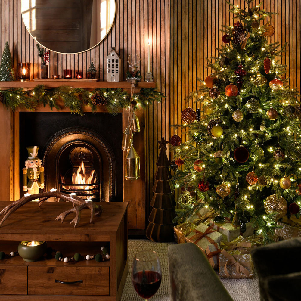 Decorative Antler Tea Light HolderBrown Image 7