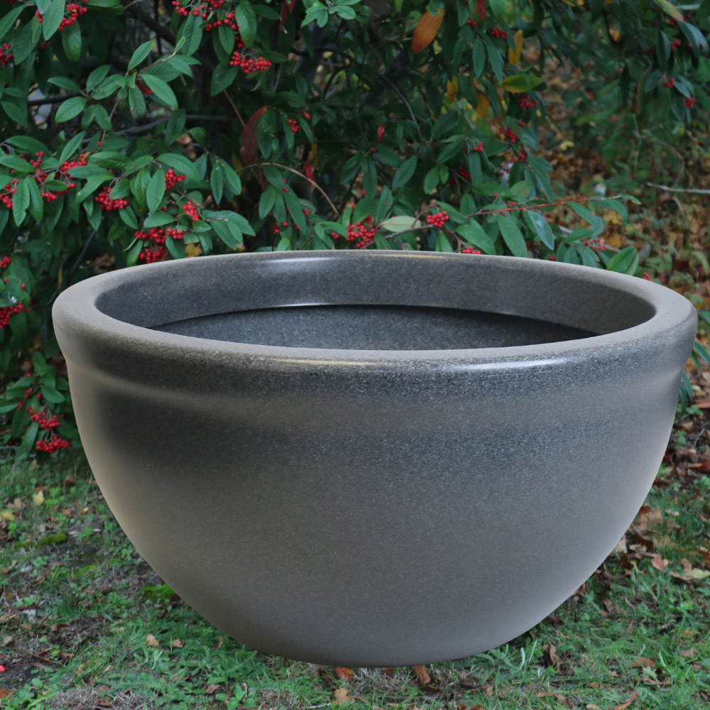Trifibre Hampton Granite Low Bowl Planter 46 x 88cm Image 2