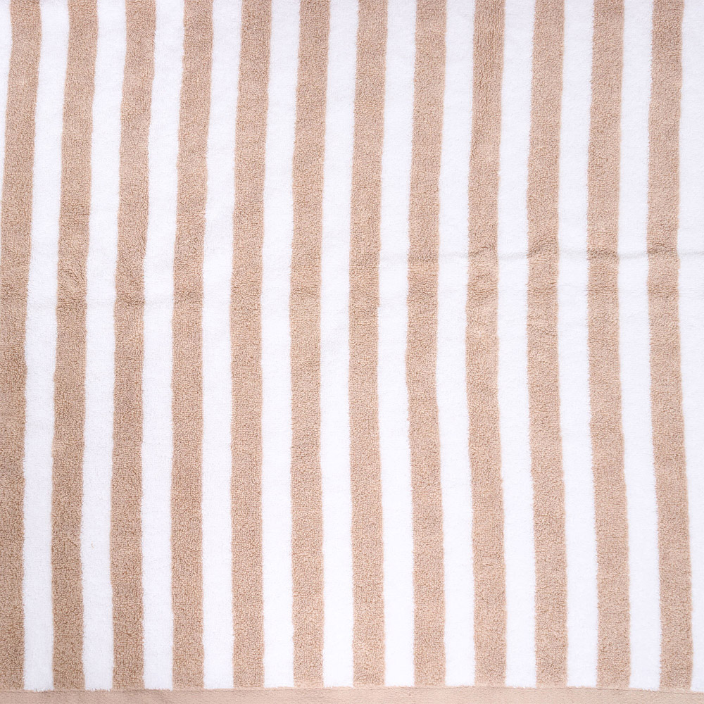Neutral Stripe Towel Hand Towel Image 2