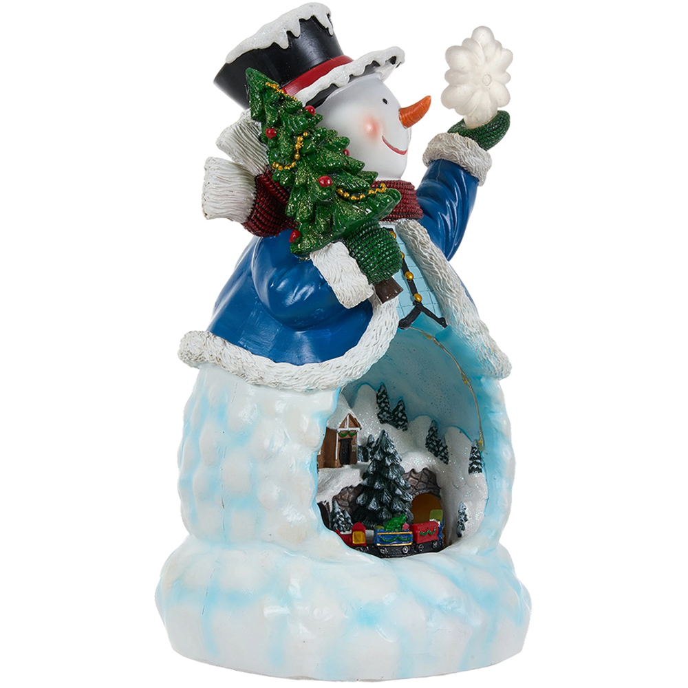 Living and Home Snowman LED Music Box Image 2
