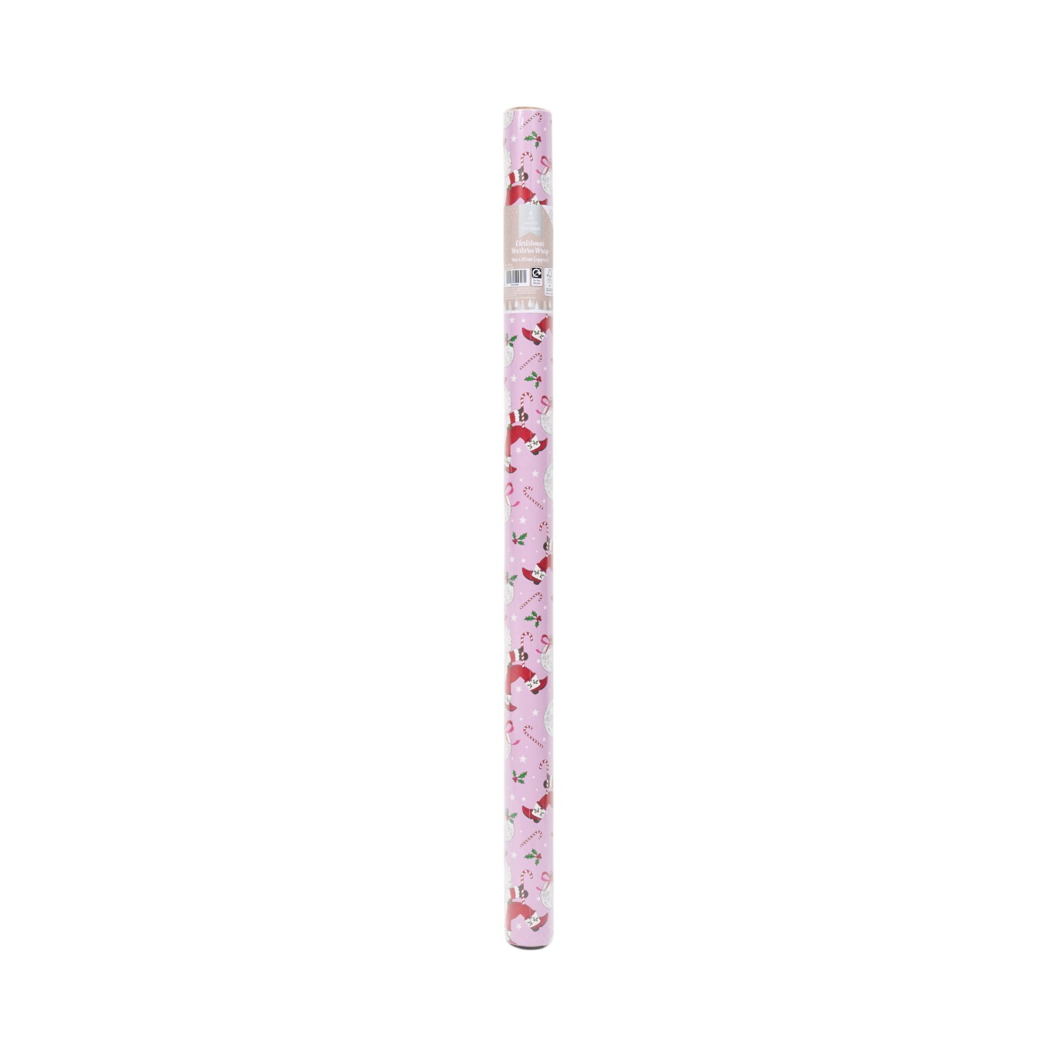 Christmas Western Gift Wrap Image 2