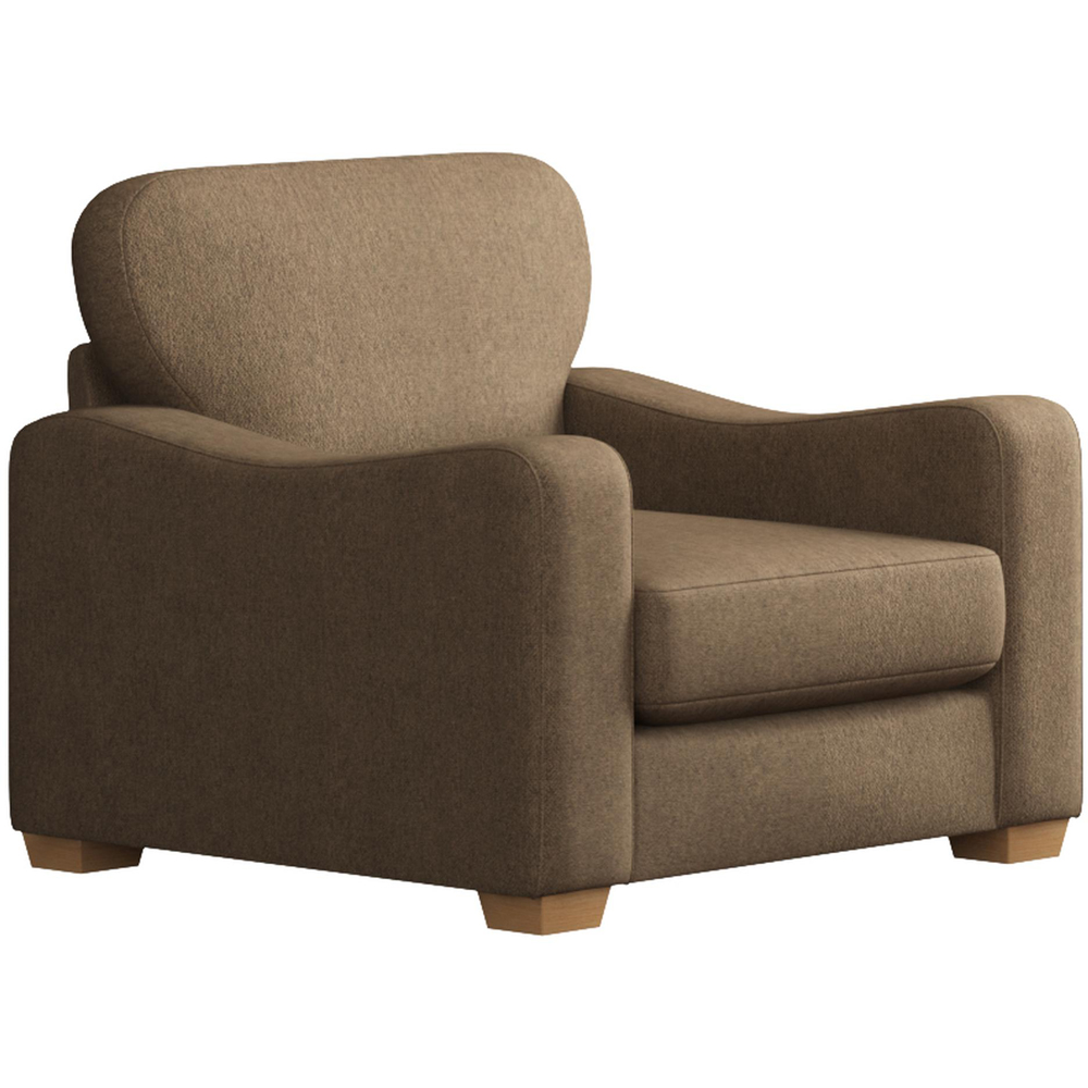 Theadford Nutmeg Venice Fixed Back Armchair Image 3