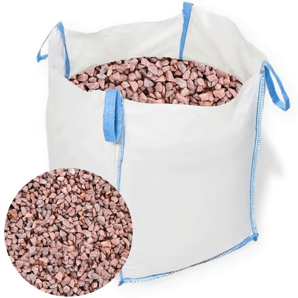 Chippings Bulk Bag 14mm Red Granite 800kg Image 2