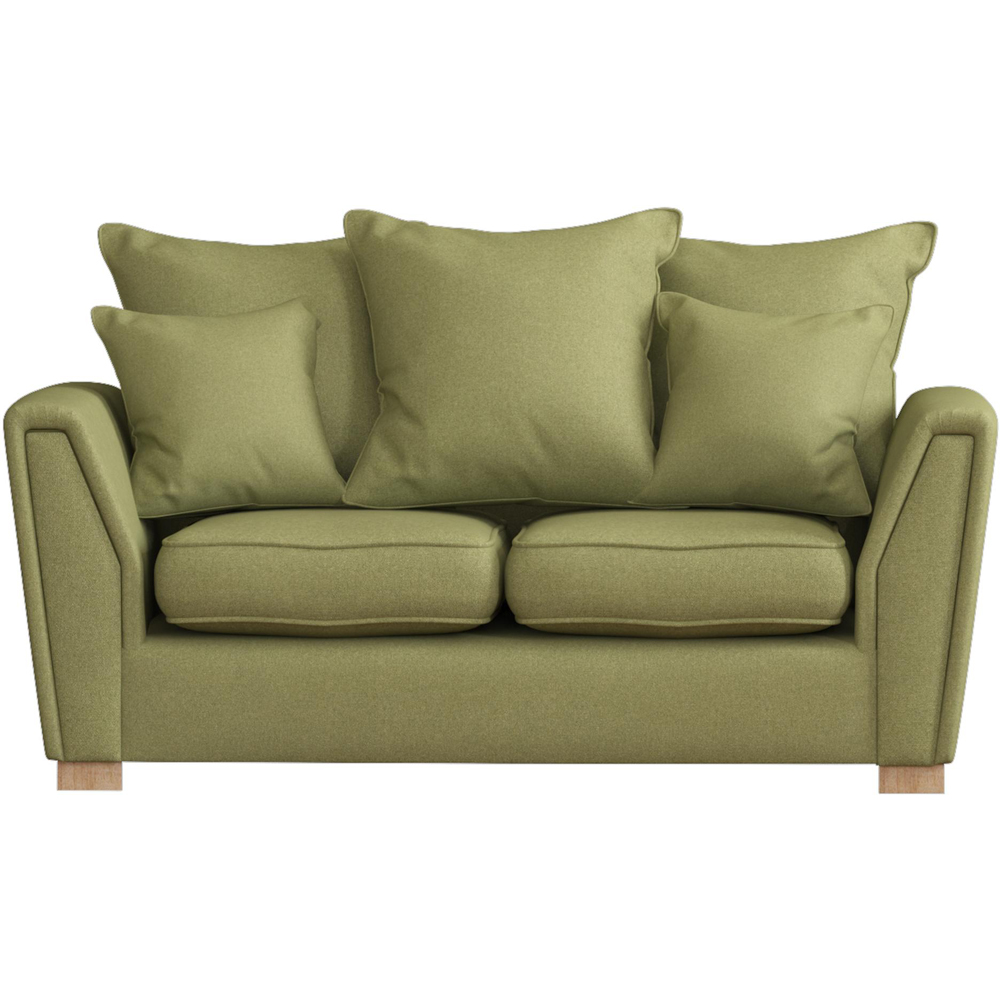 Wendleberry 2 Seater Olive Venice Scatter Back Sofa Image 2